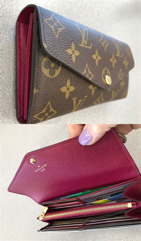 sarah wallet louis vuitton|louis vuitton sarah wallet monogram.